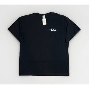 Port & Company Men's Renegade Classics Electric Arch Black T-shirt Size 2XL